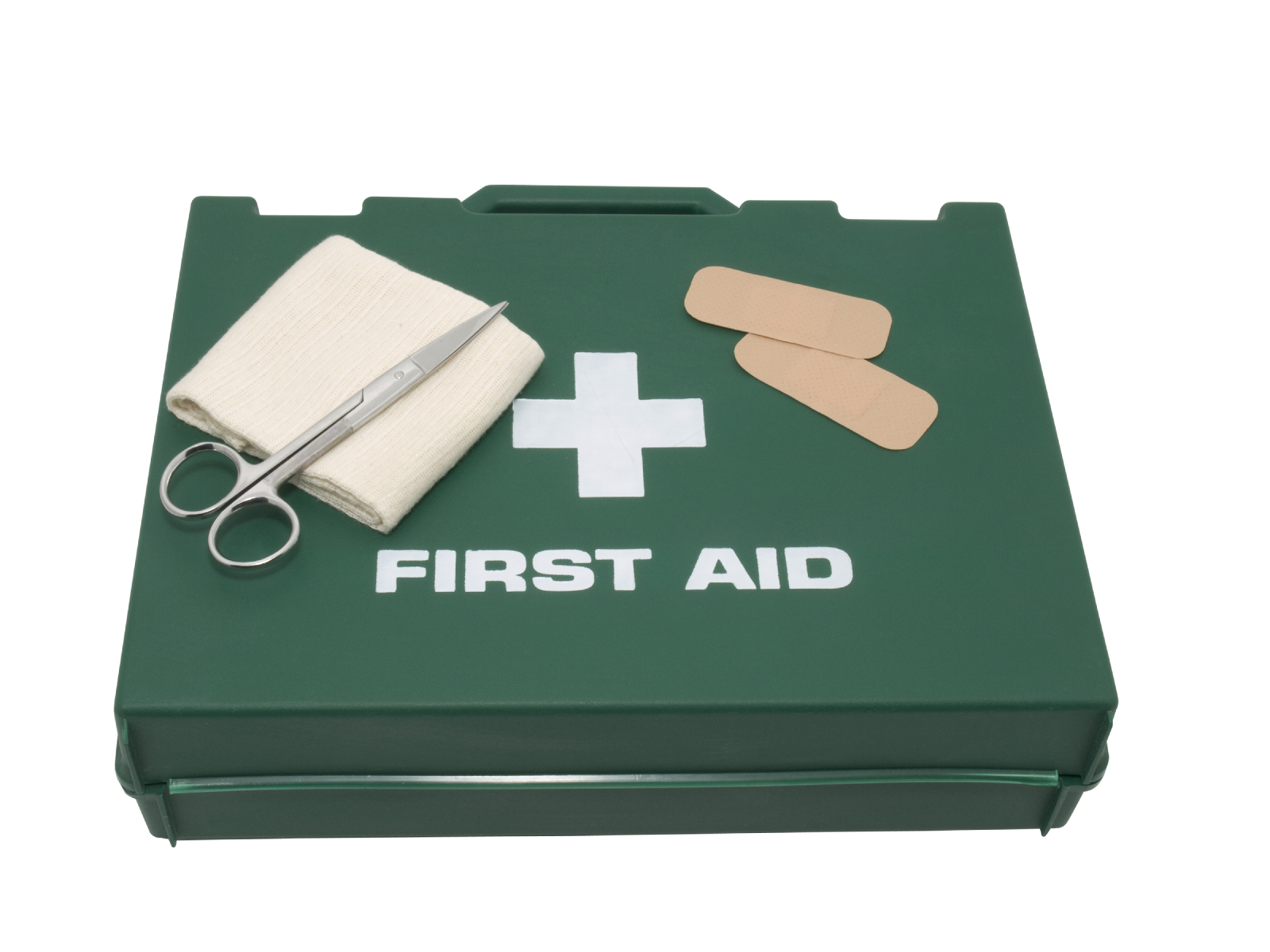 first aid box items
